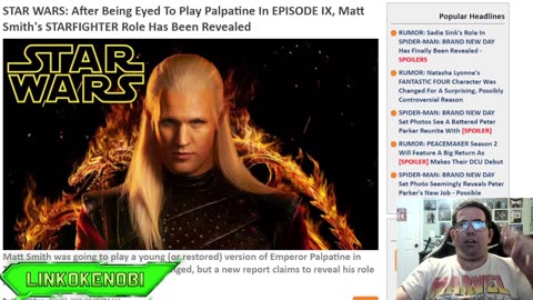 Matt Smith Joins Shawn Levi's Star Wars Starfighter