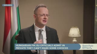 Sanchez Effect | Hungarian FM Sijjatro: 'Under Von der Leyen leadeship EU has become less safe'