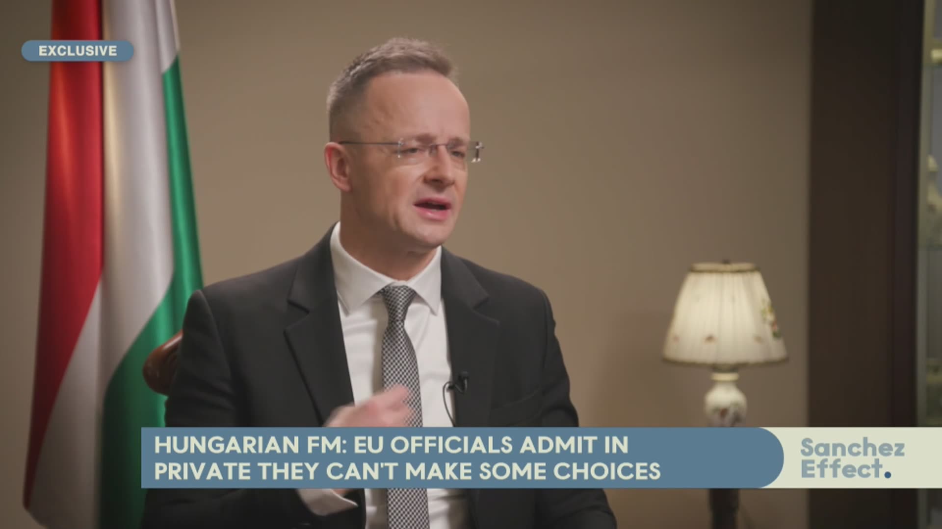 Sanchez Effect | Hungarian FM Sijjatro: Under Von der Leyen leadeship EU has become less safe