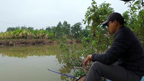 Catching Chub in a Scenic River Valley