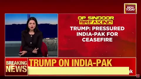 Trump speaks on IND - PAK Conflict