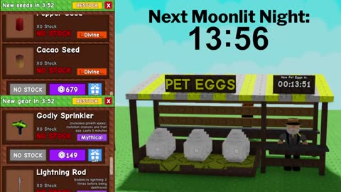 Live 🔴 _ GROW A GARDEN STOCK, EGGS & WEATHER! 24_7!