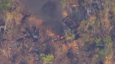 👍 Soldiers of the 44th separate artillery brigade destroyed Type-75 MLRS,