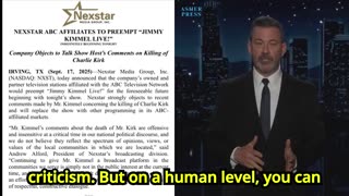 ABC pulled ‘Jimmy Kimmel Live!’ INDEFINITELY after offensive Charlie Kirk comments