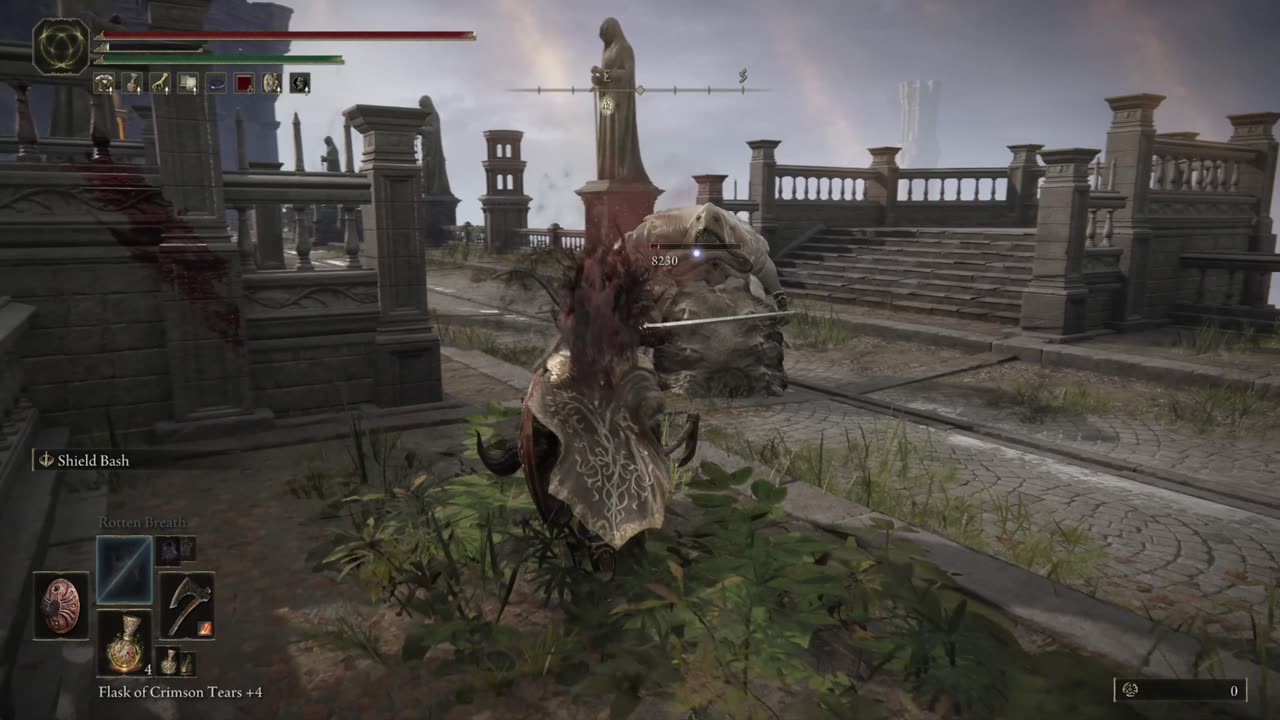 Elden Ring PC | Godskin Noble of Divine Tower of Liurnia solo on NG #eldenring #gaming