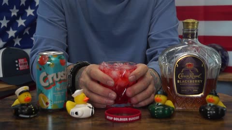 Bruce Black - Crown Royal Blackberry Whiskey & Crush Fruit Punch