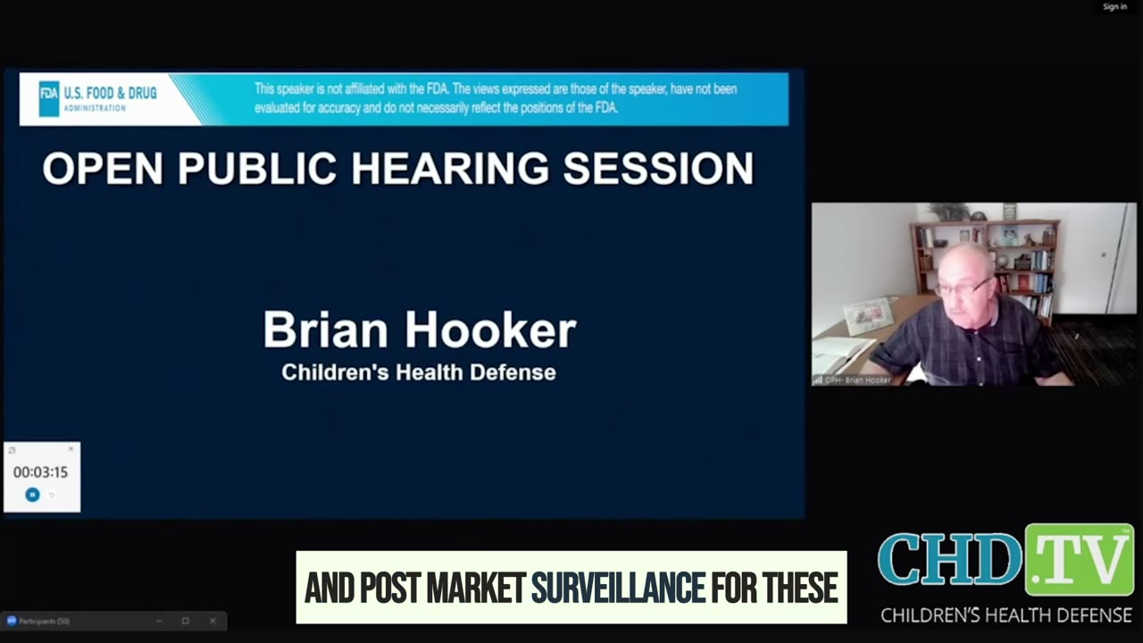 🔥Dr. Brian Hooker doesn't hold back at FDA's VRBPAC meeting