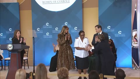 First Lady Melania Trump Delivers Remarks at the 19th International Women of Courage Awards Ceremony
