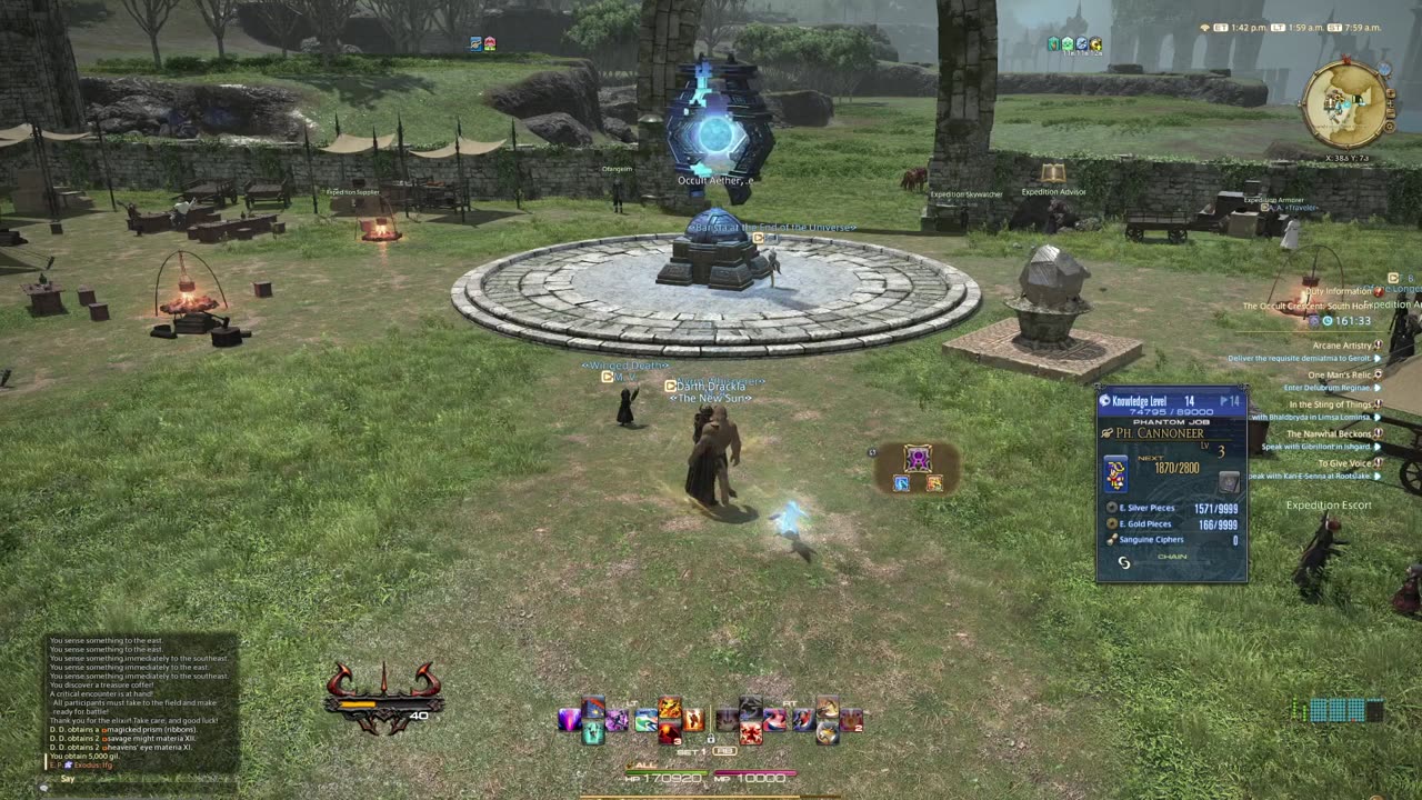Final Fantasy XIV - Occult Crescent Part 2 Leveling part 2