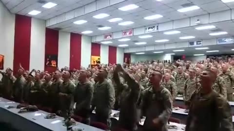 USMC Sing These Are the Days of Elijah