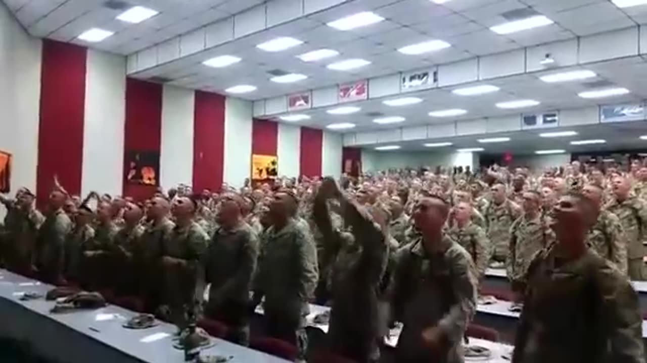 USMC Sing These Are the Days of Elijah