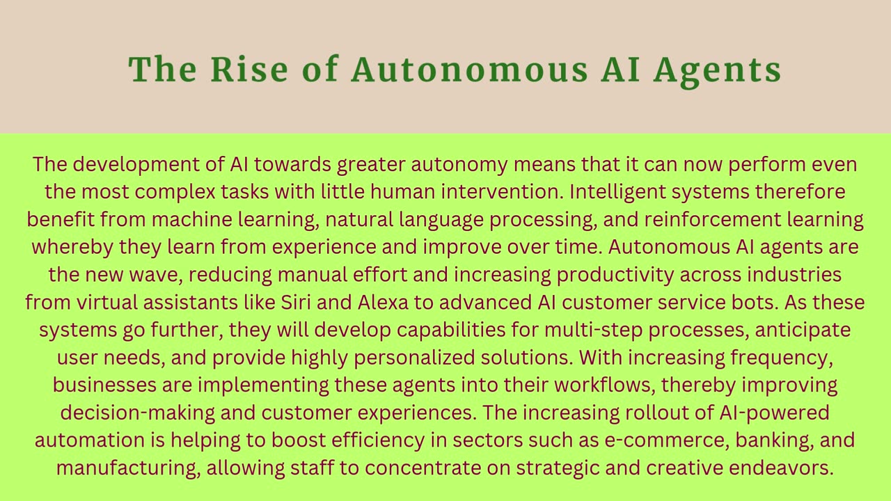 The Future of AI Agents: What’s Next in Intelligent Automation?
