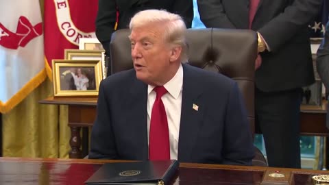 Trump: "We're going to issue a dividend to our middle, lower income people, of about $2,000