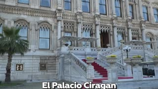 Imágenes del Palacio Ciragan en Estambul previo a las negociaciones entre Rusia y Ucrania