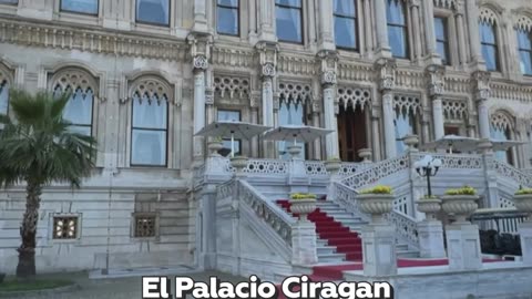 Imágenes del Palacio Ciragan en Estambul previo a las negociaciones entre Rusia y Ucrania