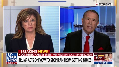 Frmr House Intel Sr Investigator Col Derek Harvey on the U.S. Strike on Iran