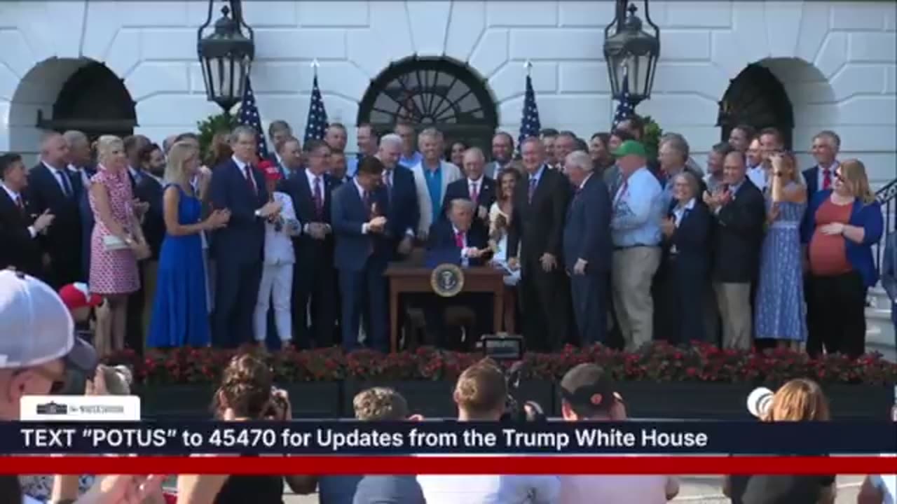 BREAKING: President Trump has officially signed the ‘One Big Beautiful Bill’ into law