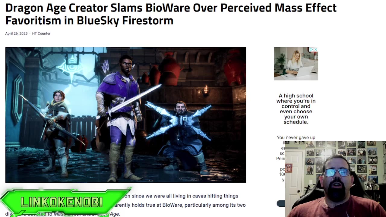 BioWare Having A Major Meltdown Dut To Favoritism Of Mass Effect