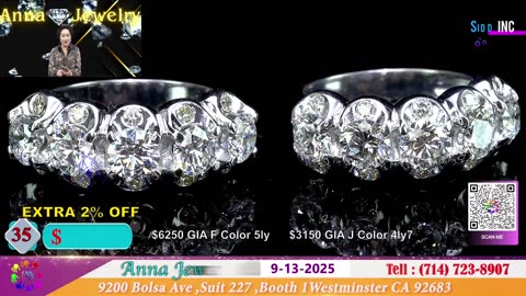 Anna Jewelry 9-13-2025 | 10% OFF | Nu Trang Cao Cap Phuoc Loc Tho - Hot Xoan GIA #annajewelry#welivecali