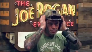 Joe Rogan tests out EagleEye, an AI combat helmet that basically gives soldiers AI teammates.