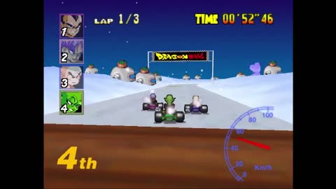 Dragon Ball Z Kart 64 50cc Piccolo Majin Cup Mount Frappe