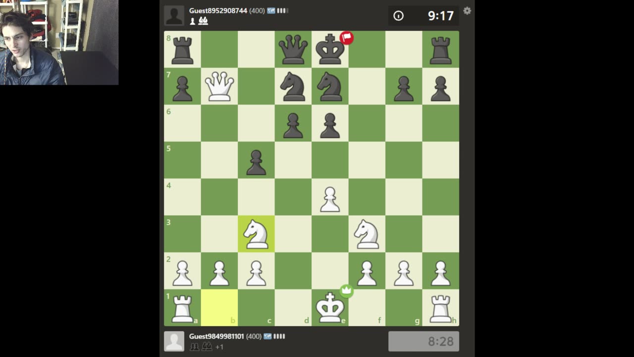 Online Chess Match #40 On PC With Live Commentary