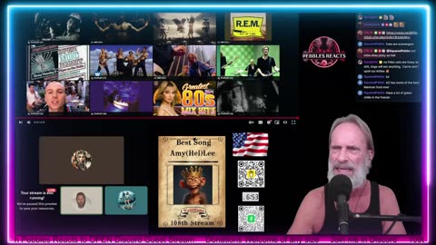 109th, Pebbles Reacts, OPEN Stream