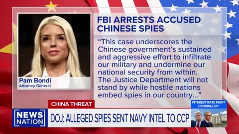 The FBI has arrested two Chinese citizens who are accused of spying on the U.S. Navy.