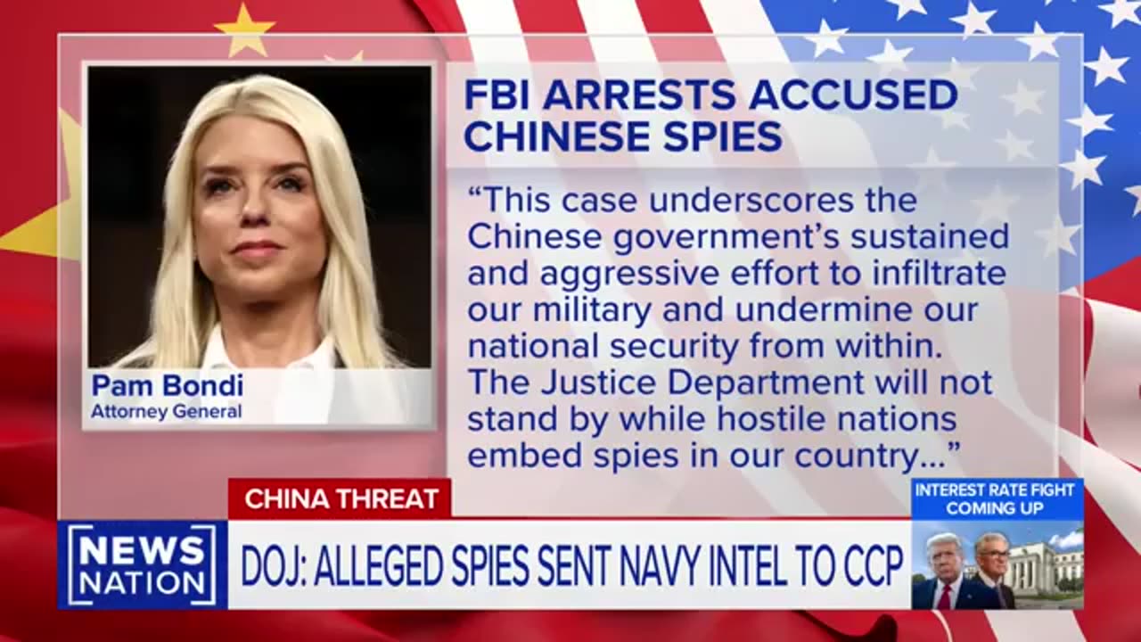 The FBI has arrested two Chinese citizens who are accused of spying on the U.S. Navy.