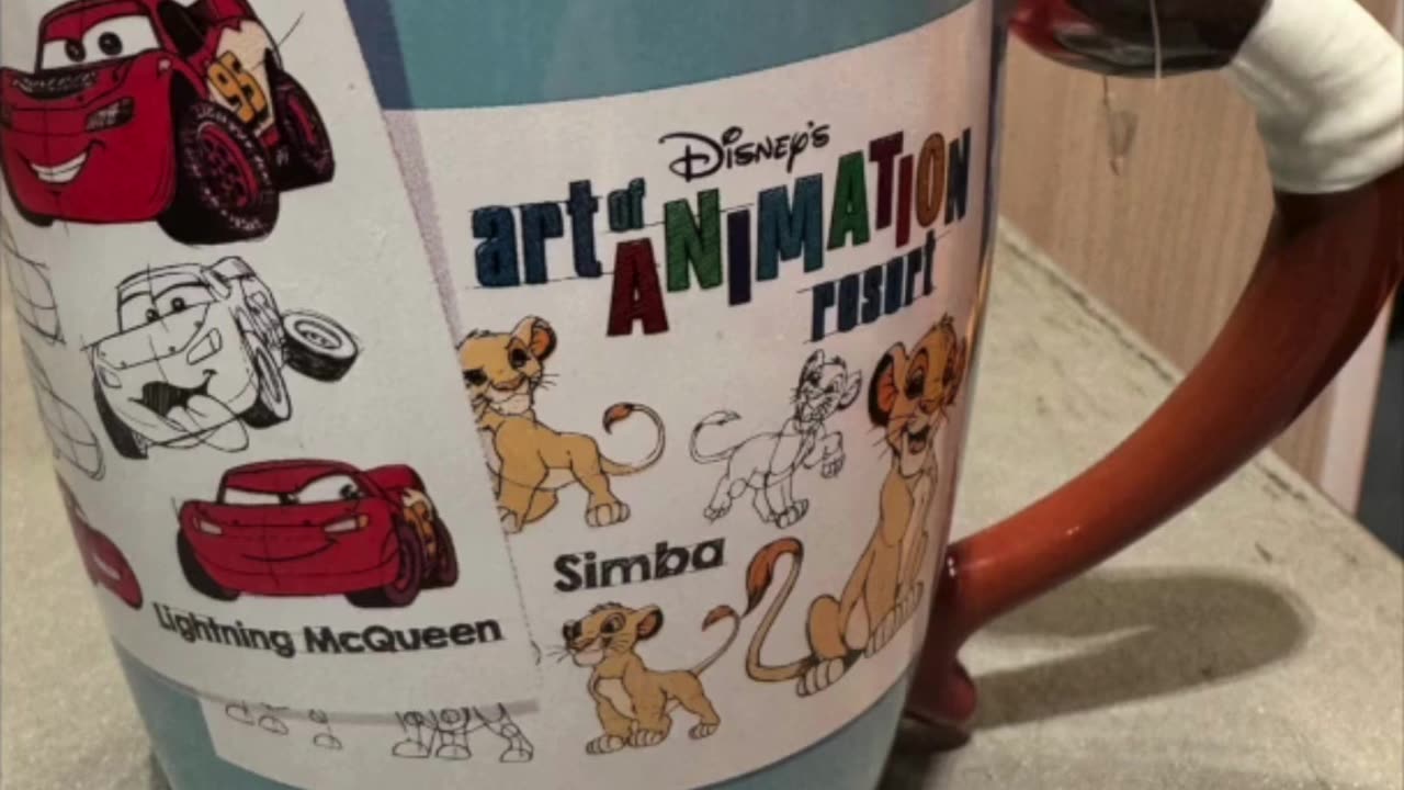 Walt Disney World Art of Animation Color Changing Ceramic Mug #shorts