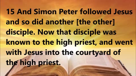 Peter Denies Jesus