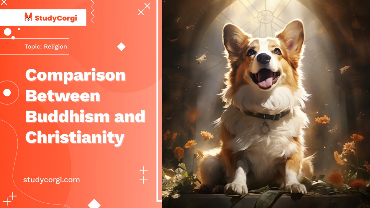 Comparison Between Buddhism and Christianity - Research Paper Example