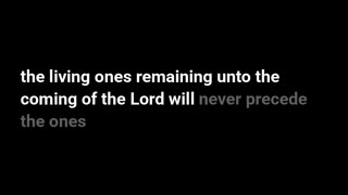 1 Thessalonians 4:15