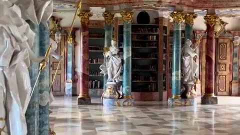 The Benedictine monastery of Wiblingen near Ulm dating back to 1093