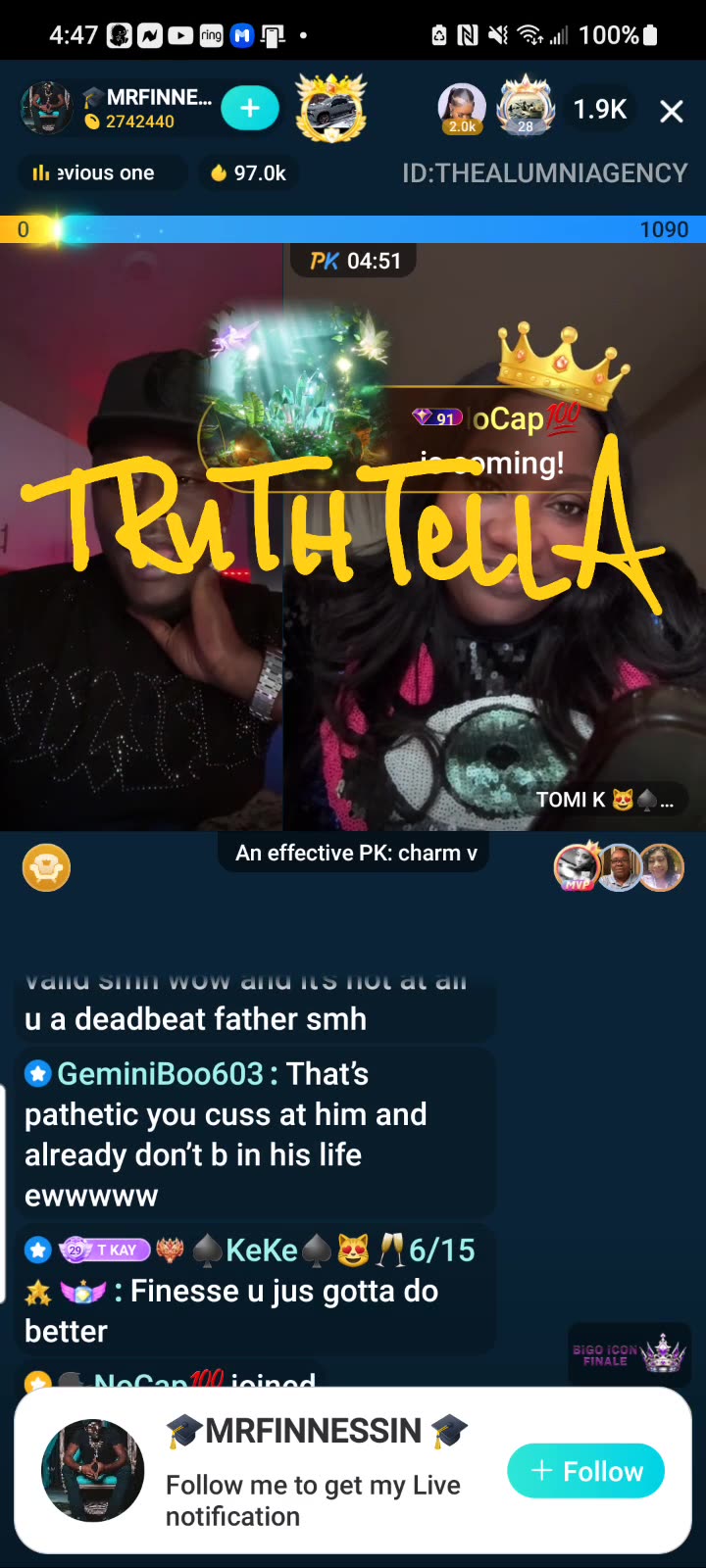 FINESSE 3RD SHIFT LINES WITH QUEEN TOMIKAY & MORE