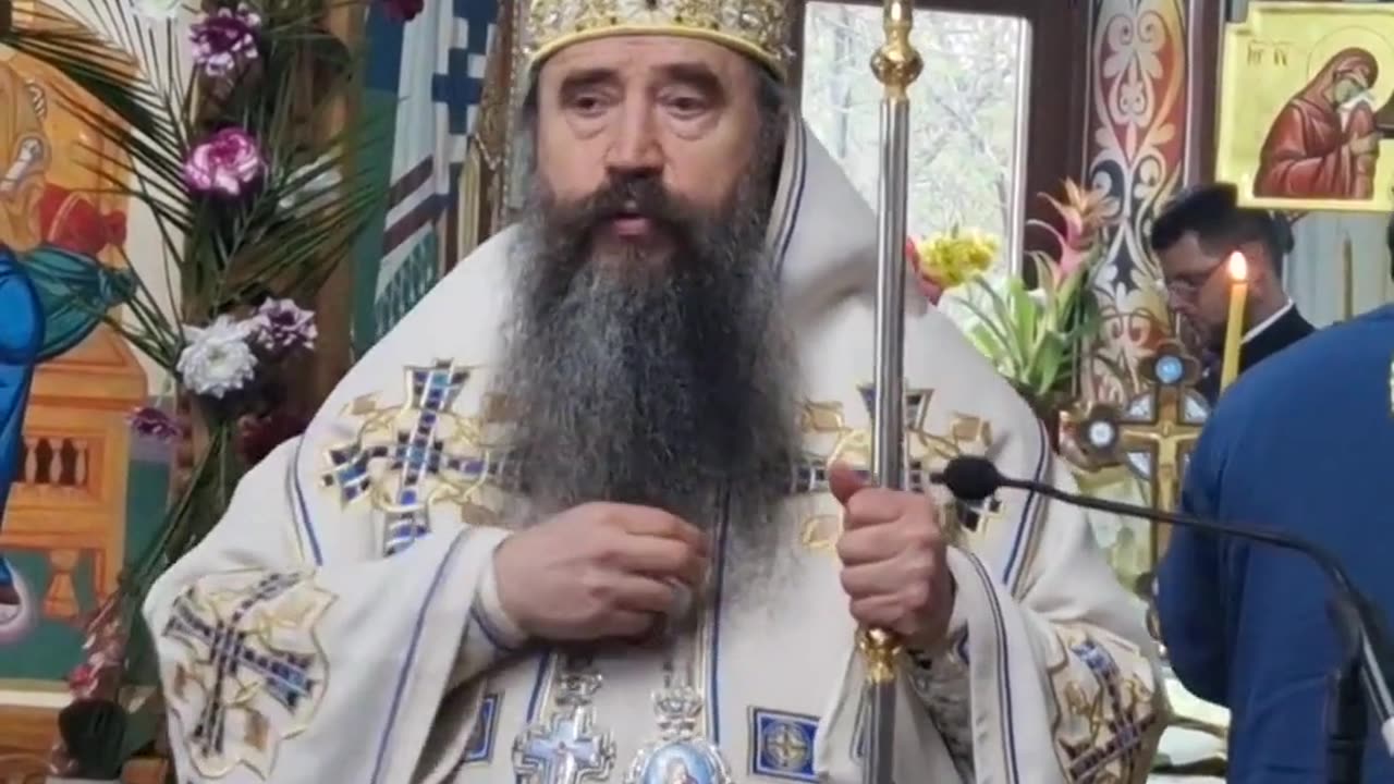 Ereticul Ecumenist Galaction Hulitor,Schismatic,Apostat,Antihrist,Batjocoritor al Semnului Sv. Cruci