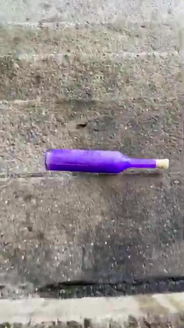 Breaking glass bottles ⚠️🔥 Crushing Crunchy & Soft Things