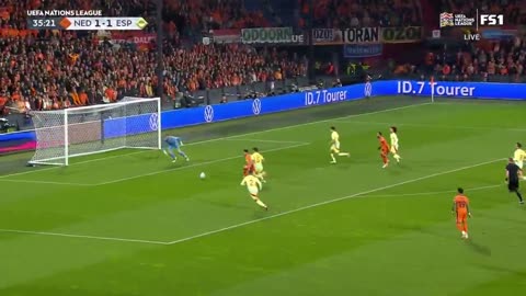 Netherlands - Spain 2:2 | 20. 03. 2025 | UEFA Nations League