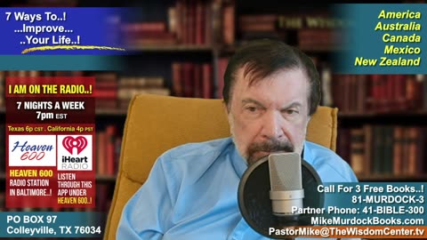 Tues Oct. 21 - 7 Ways To Improve Your Life..!!