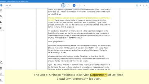 Investigation Into The CCP - DoD Possibly Compromised