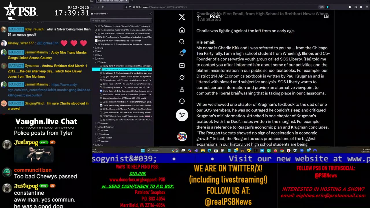 Patriots' Soapbox NEWS - LIVE 24/7!