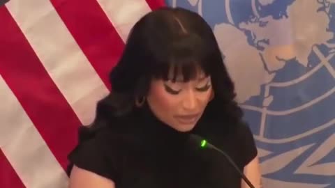 Nicki Minaj at the UN: "If a church is destroyed, everyone’s heart should break.”