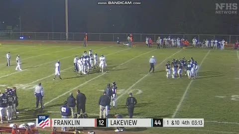 OCTOBER 25 2024 HIGH SCHOOL FOOTBALL: LAKEVIEW VS FRANKLIN PART 17