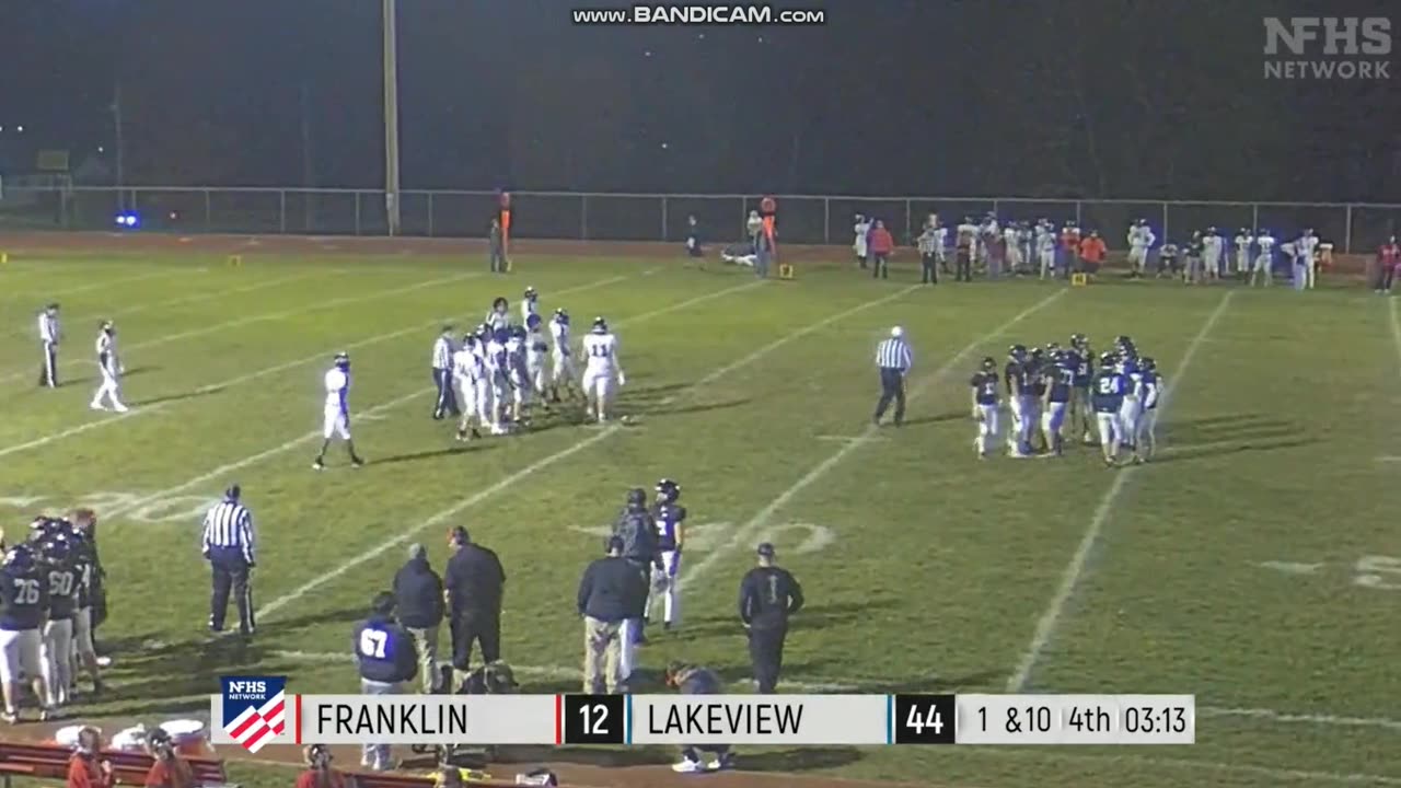 OCTOBER 25 2024 HIGH SCHOOL FOOTBALL: LAKEVIEW VS FRANKLIN PART 17