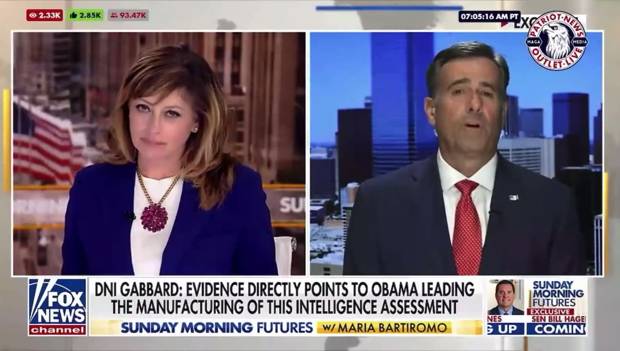 John Ratcliffe, Devin Nunes Speak On DNI's Declassified ICA Report On Russia Collusion Hoax