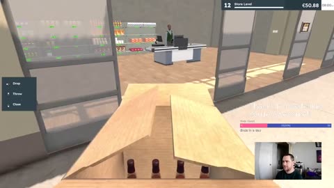 Supermarket Simulator - WinWithAndrew #businessowner #couplegamers