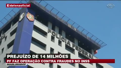 PF faz operação contra fraudes no INSS O prejuízo aos cofres do INSS chega a R$ 14 milhões. Fraudes eram feitas desde 2008.
