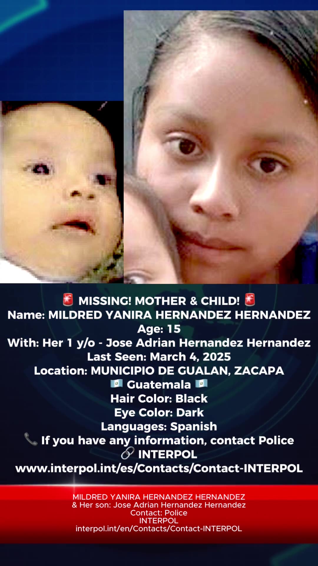 Missing! 🚨Mother and Baby!🚨Police Need Your Help!