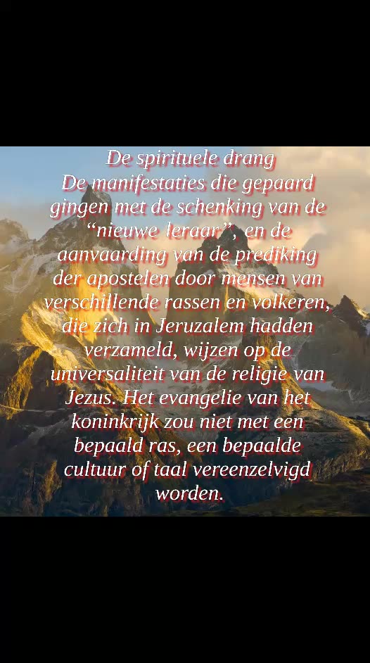 Spirituele drang