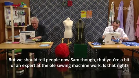 Prof Luke O'Neill and Prof Sam McConkey's Mask Off